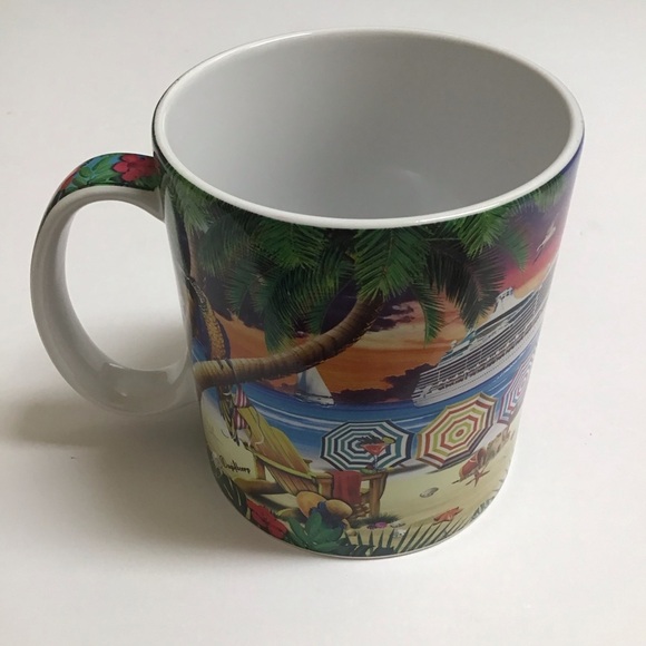 Key West Florida Coffee Mug Southernmost Point Wraparound Graphic Souvenir NEW - Picture 14 of 15